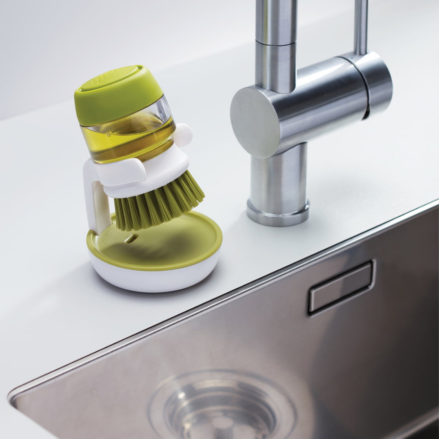 Scrubster™ | Geschirrspülbürste mit Spülmittelspender