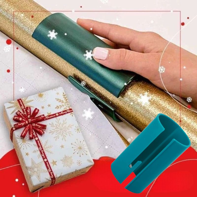 GiftGlide™ (1+1 GRATIS) | Geschenkpapierschneider für Weihnachten