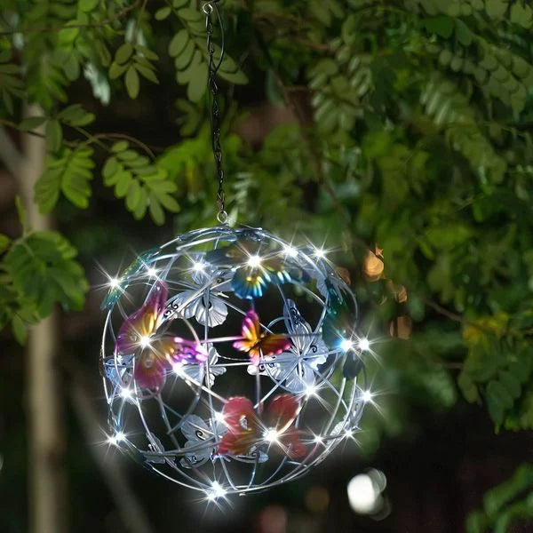 Shinefly Lamp™ | Hängende Schmetterlinge mit Solar-LED-Licht Ornament