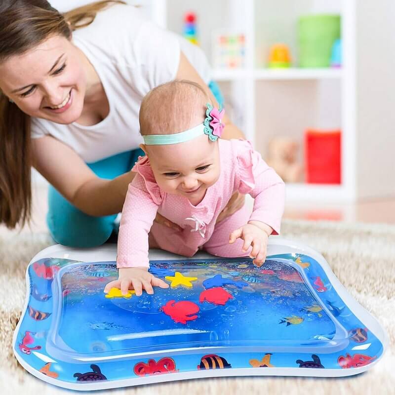 SeaPad™ | Aufblasbare Spielmatte für Säuglinge