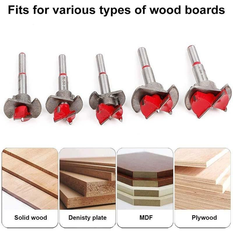 Cirkler™ | Positionierung Holzbearbeitung Bohrer Set