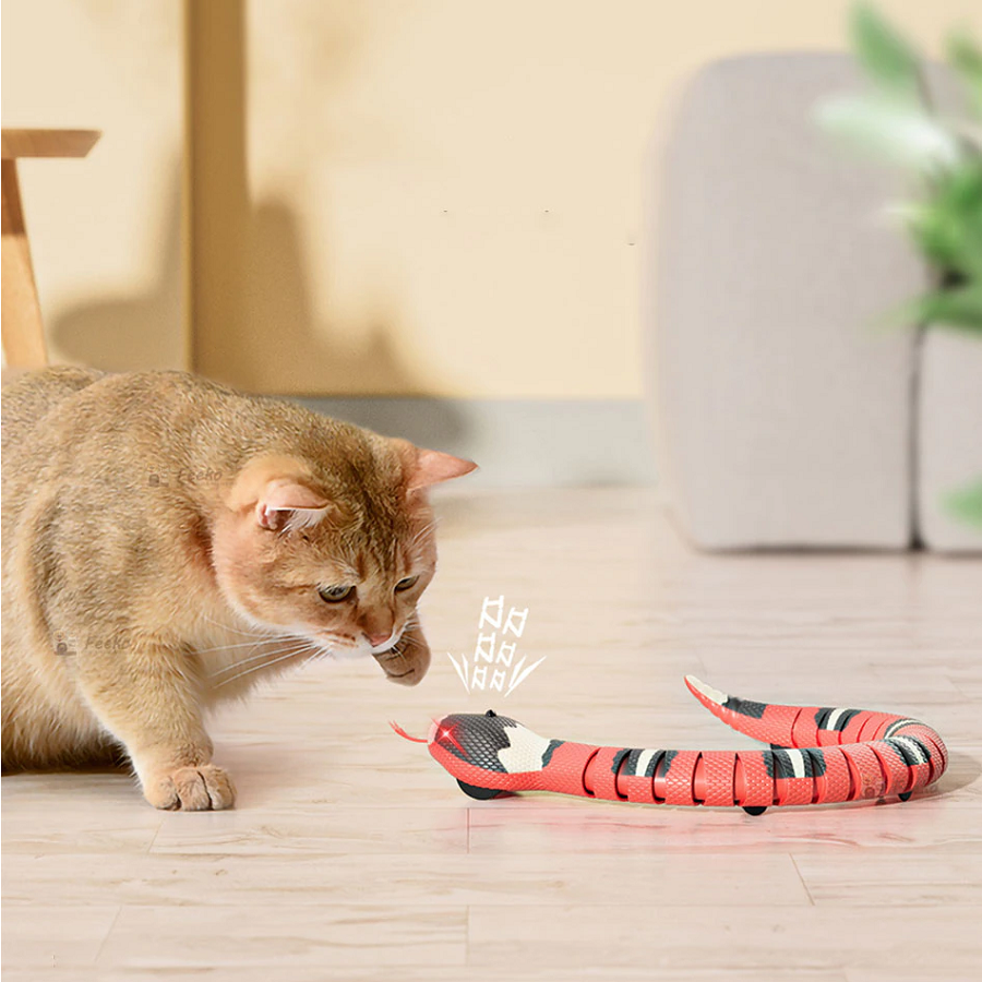 Red-Snakey™ | Katzenspielzeug
