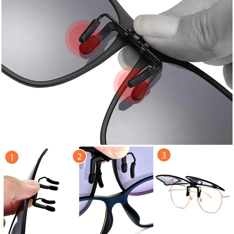 EasyFlip™ (1+1 GRATIS) | Neu Polarisierte Clip-on Flip Up Sonnenbrille