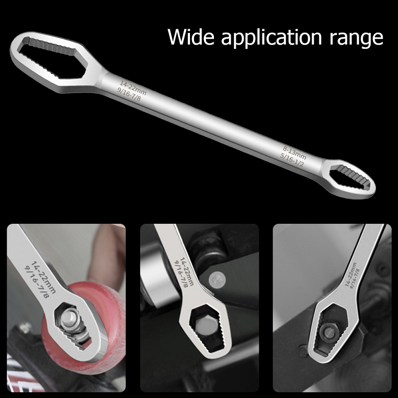 Torxo™  | Universal-Torx-Schlüssel Doppelkopf Selbstanziehend Verstellbarer Schraubenschlüssel